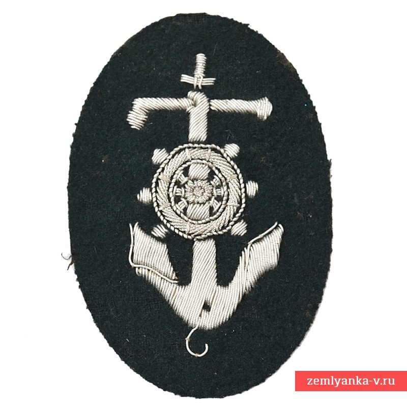 Armband patch (special sign) of assault boats on the parade uniform