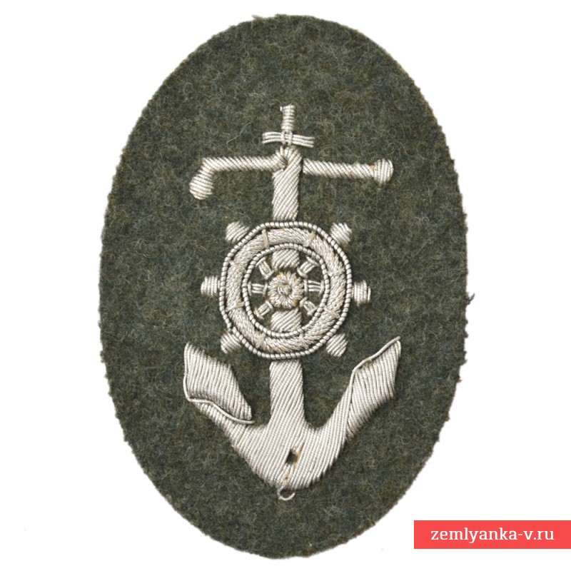 Shoulder patch (special signs) assault boats to carry to feldbluse