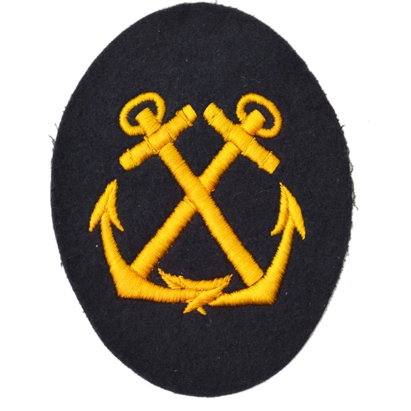 Arm patch (special badge) of the Kriegsmarine helmsman
