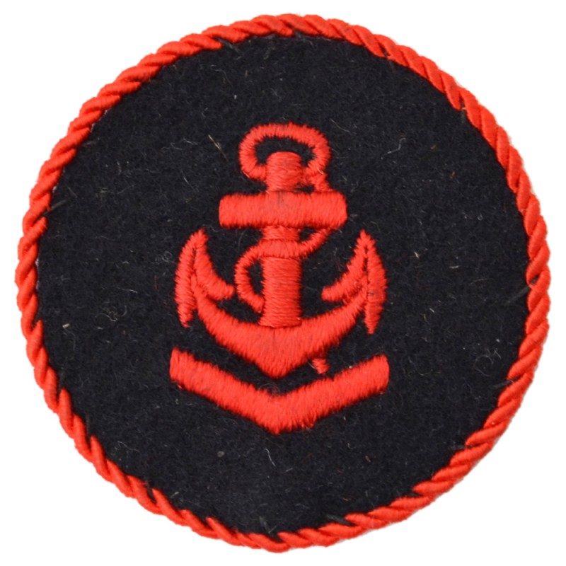 Sleeve patch on the blue uniform of the Hitler Youth Naval Division