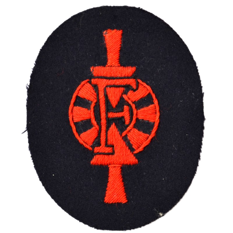 Armband of the instructor-gunner of the anti-aircraft artillery of the Kriegsmarine