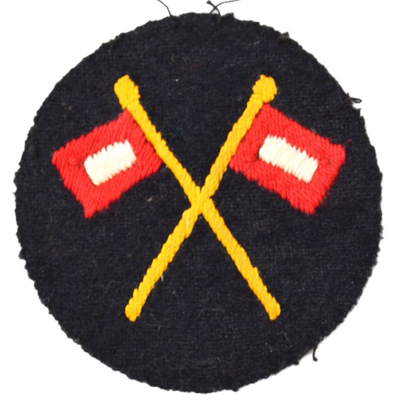 Armband patch (special sign) of the Kriegsmarine signalman