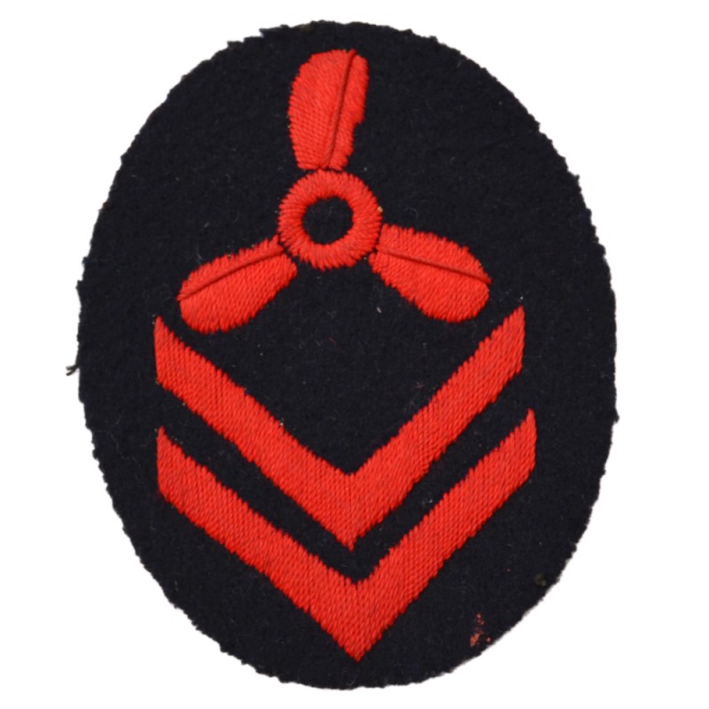 Arm patch (special badge) of a high-category Kriegsmarine motorman