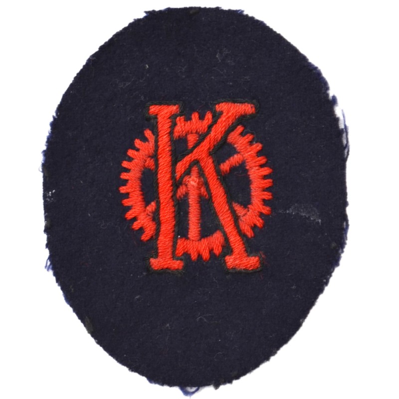 Sleeve patch (special sign) Kriegsmarine technique 