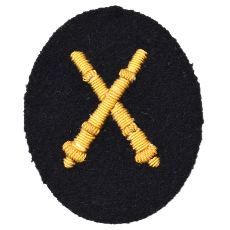 Arm patch (special badge) of the Kriegsmarine artillery officer