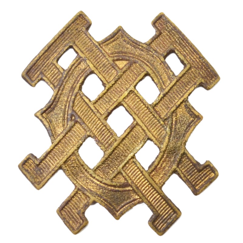 Cockade from the uniform cap of a pupil of the Prince of Oldenburg's Orphanages