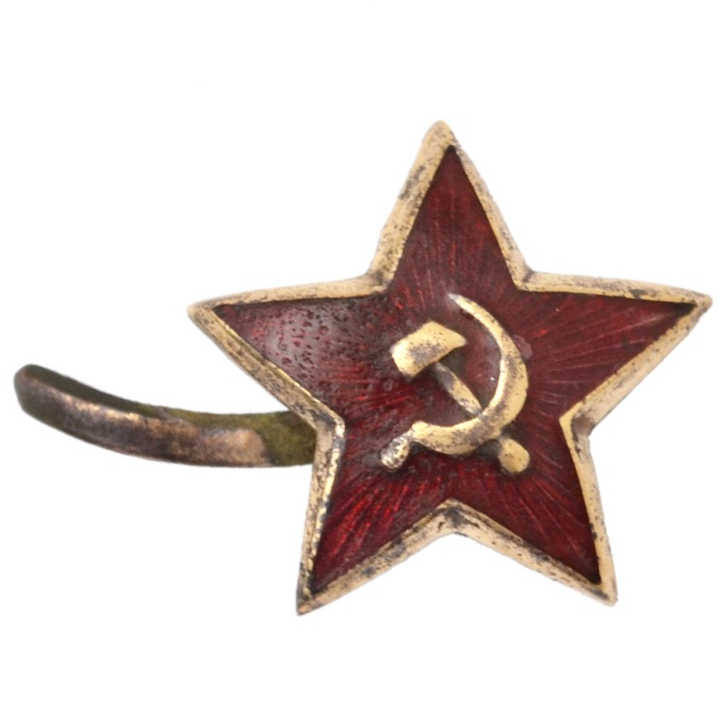 Cockade on the cap of the rank and file of the Red Army, 1930s