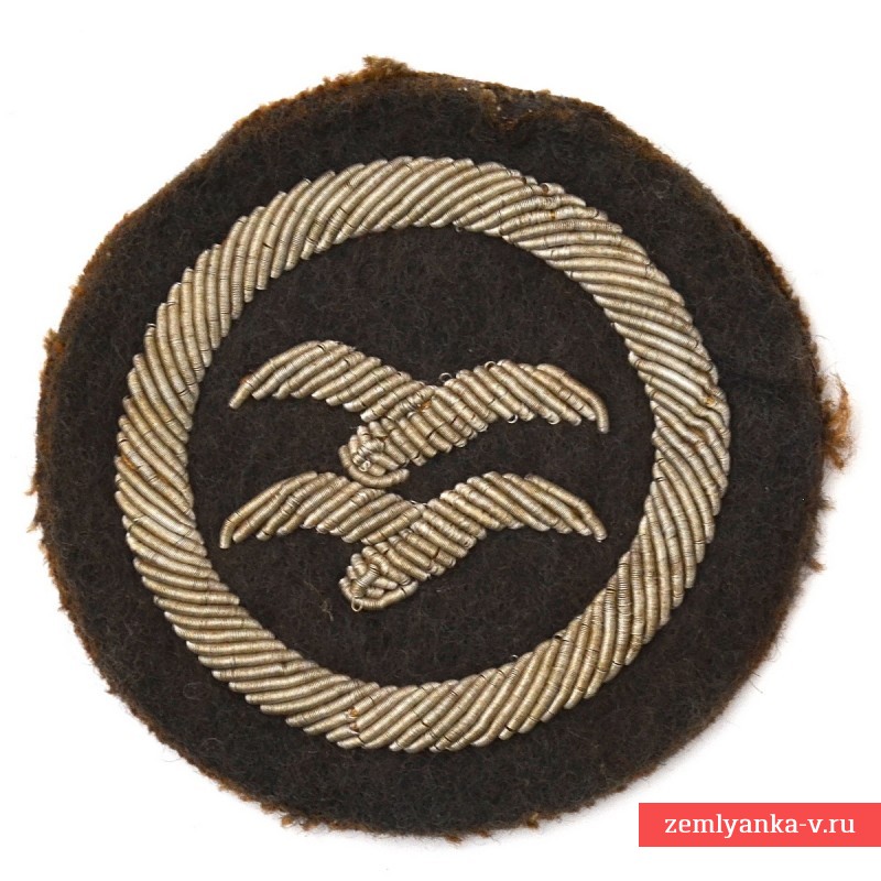 Glider pilot's patch in the degree of " B»