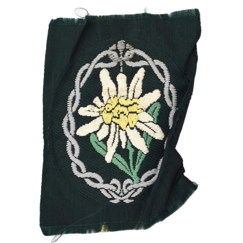 Wehrmacht Mountain Jaeger units arm patch, BeVo