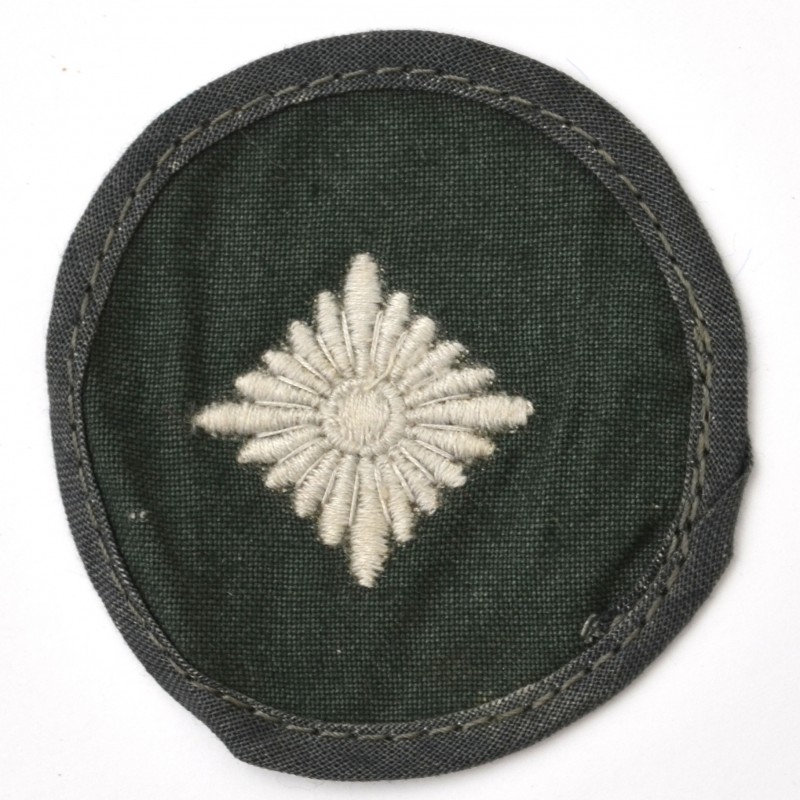 Oberschutzen sleeve patch made of drillich fabric