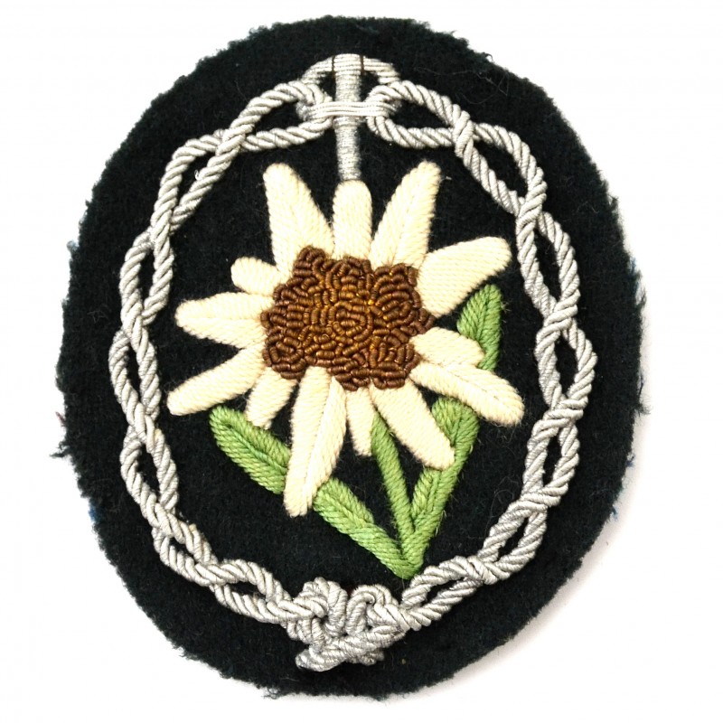 Armband patch of the lower ranks of the mountain-jaeger units of the Wehrmacht