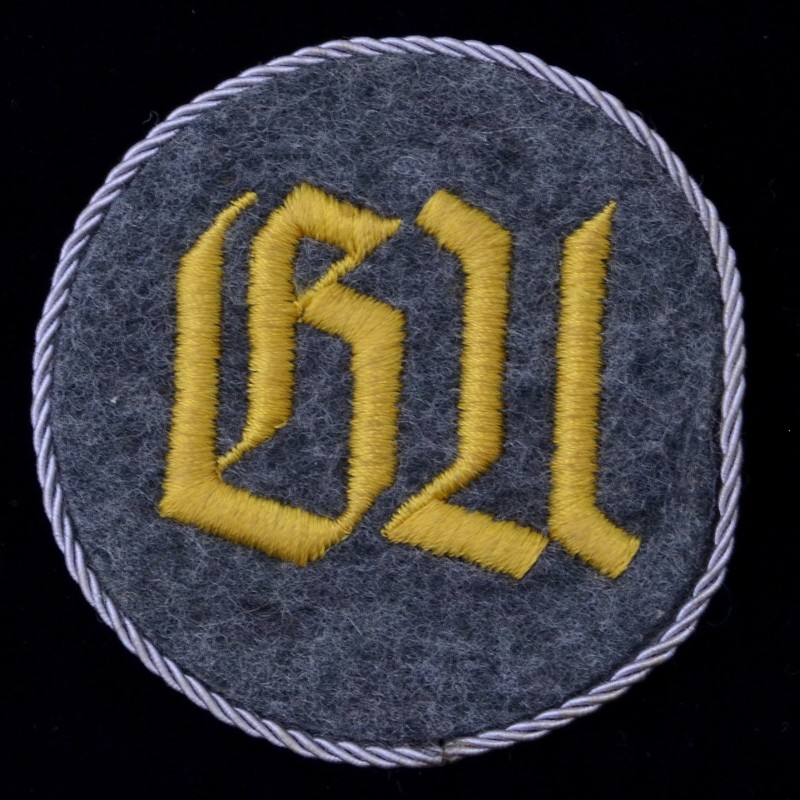 Sleeve patch of a non-commissioned officer of the Wehrmacht Chemical Protection Service