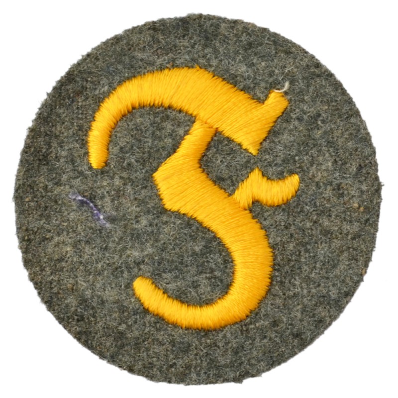 Patch a while of the Wehrmacht on feldbluse