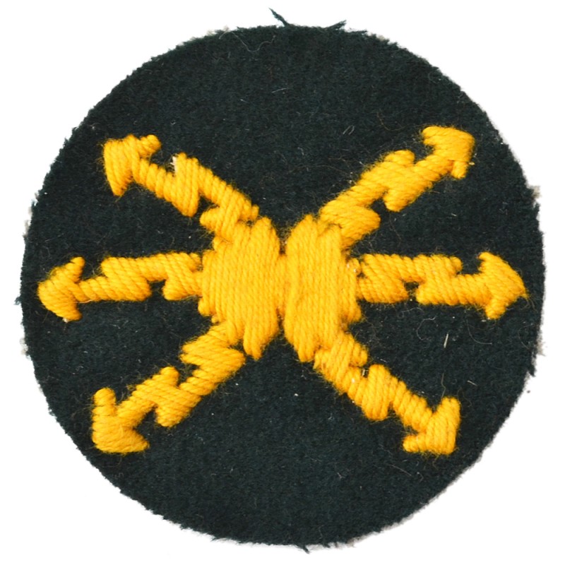 Wehrmacht signalman's patch on the Waffenrock