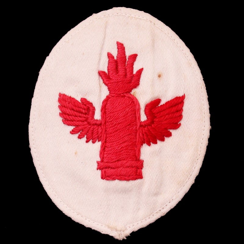 Armband patch of the commander of the anti-aircraft automatic gun of the Kriegsmarine