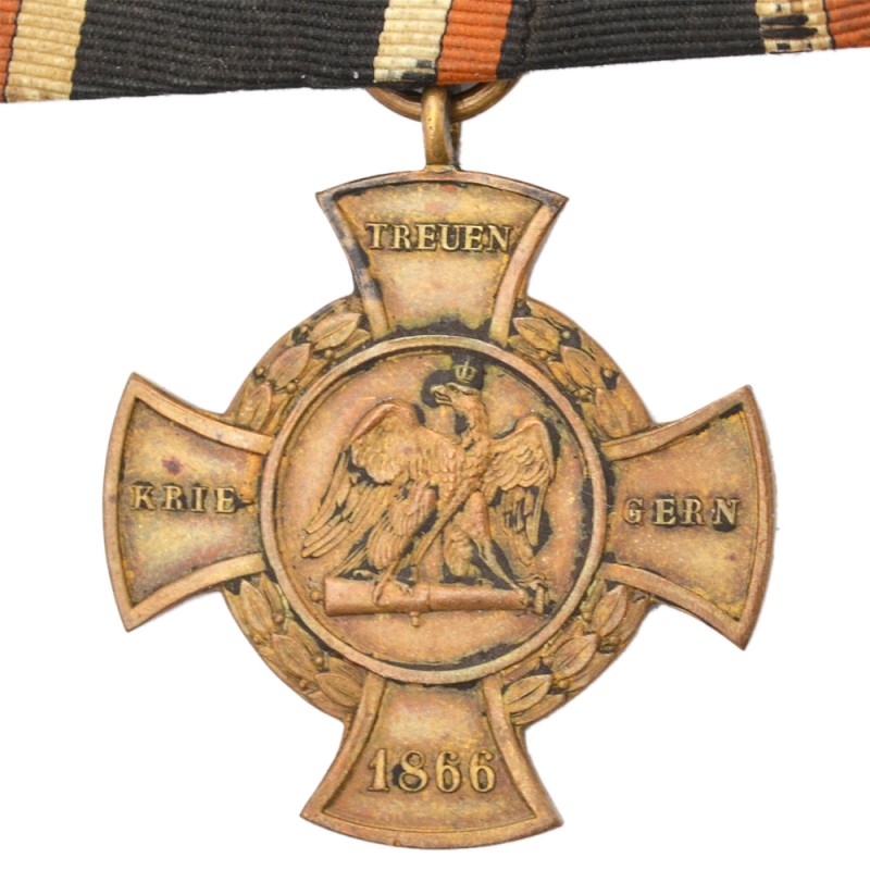 Prussian Cross for the 1866 campaign, Kriegern 