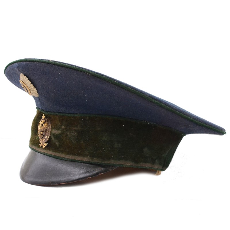Uniform cap of the official of the forestry department of the Russian Empire of the sample of 1898