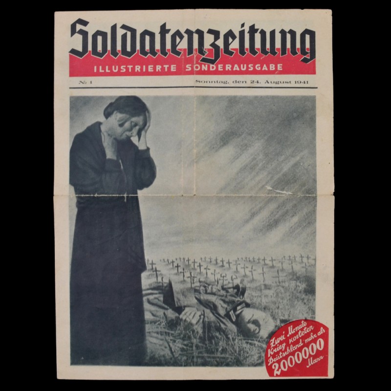 Soviet magazine "Soldatenzeitung" No. 1 for Wehrmacht soldiers