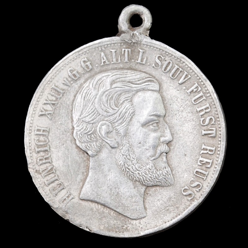 Medal of the Society of Veterans, Principality of Reuss