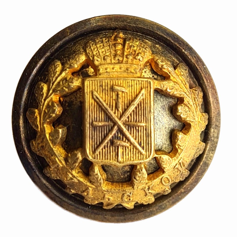 Button uniform of the official of the Tula province