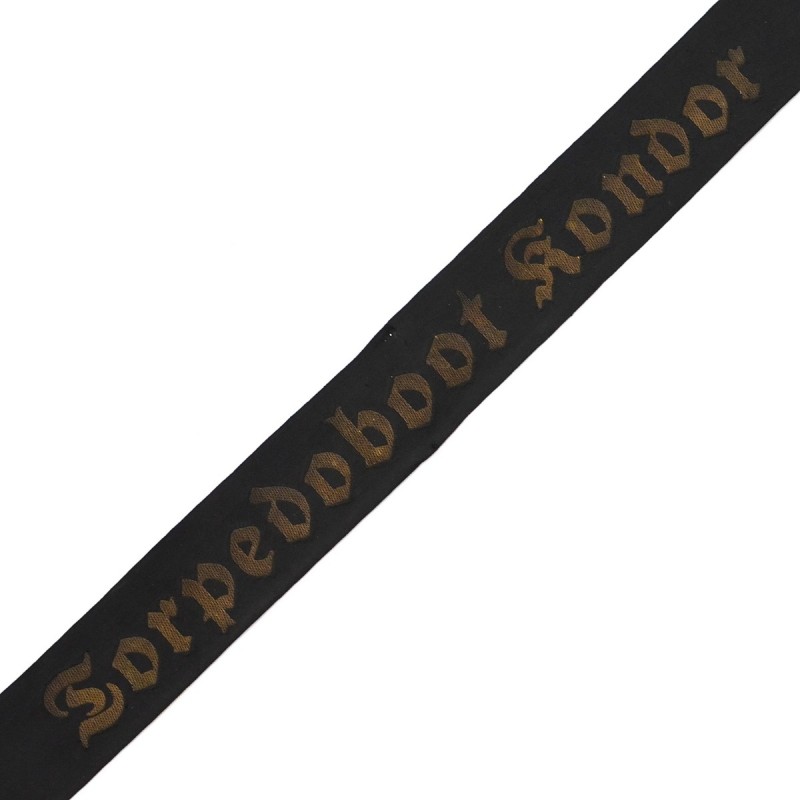 Ribbon on the capless sailor of the torpedo ship "Condor»