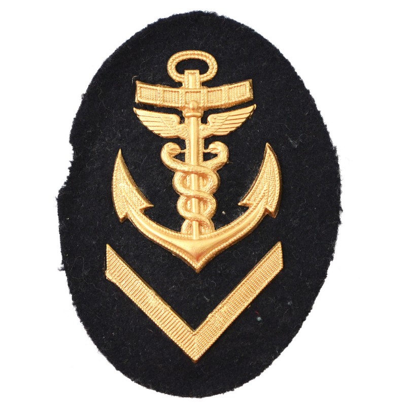 The arm patch of the senior seaman of the quartermaster service of the Kriegsmarine