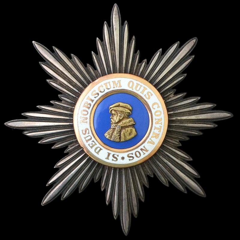 Star of the Grosskreutz of the Order of Philip the Magnanimous, 2nd type, Hesse.