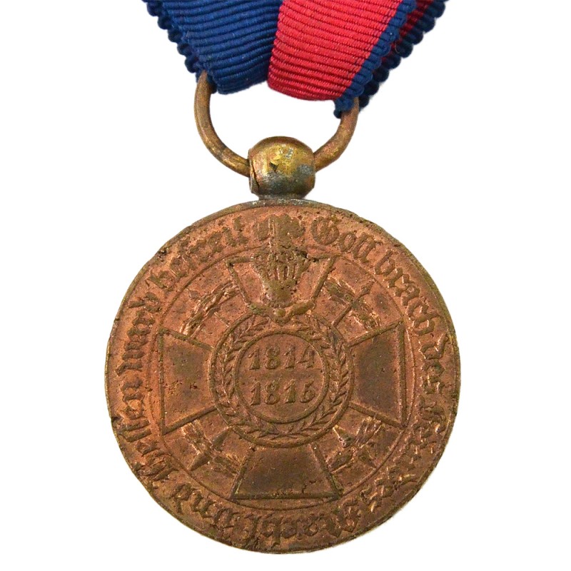 Commemorative medal for the campaign of 1814-1815 for the combatant, Hesse-Kassel