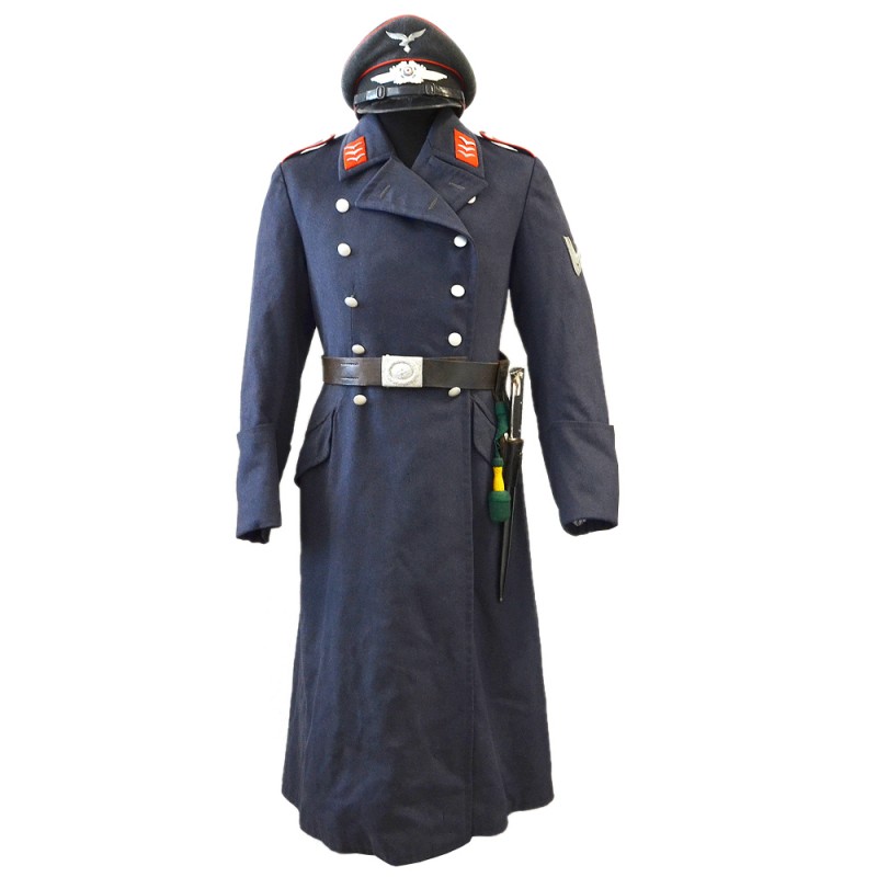 Overcoat of the chief corporal of the Luftwaffe anti-aircraft artillery