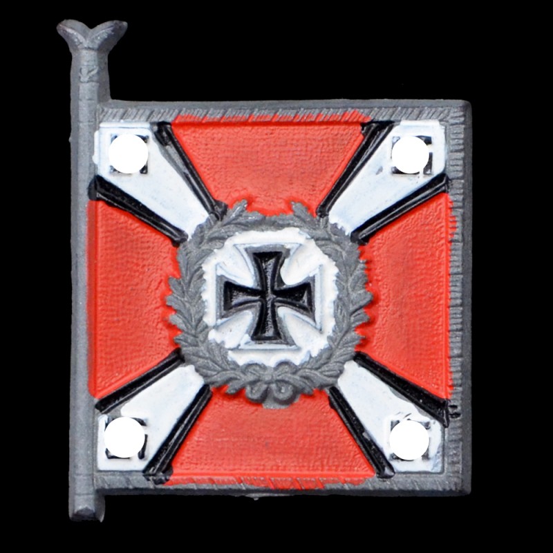 Winter Aid badge for the Wehrmacht (WHW) in the form of an anti-aircraft artillery flag 