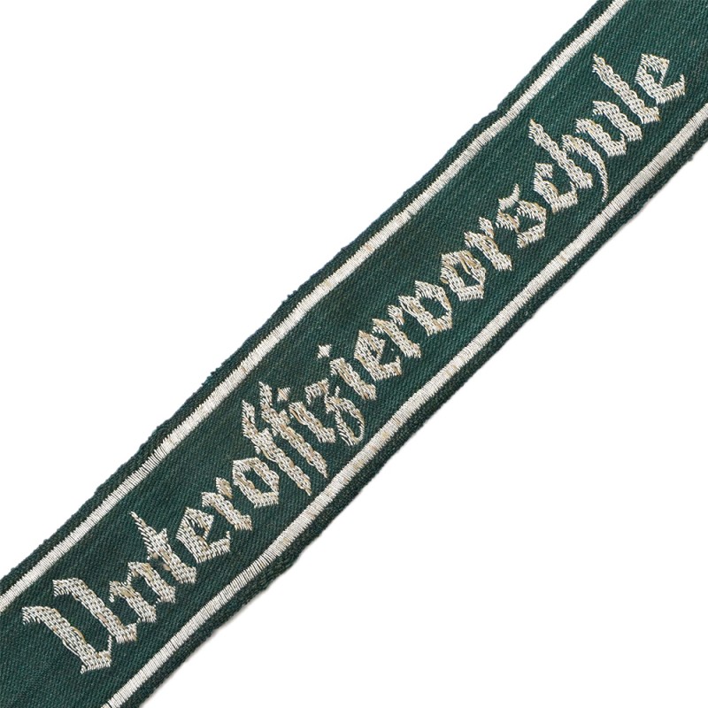 Cuff ribbon of the non-commissioned officer school of the Wehrmacht