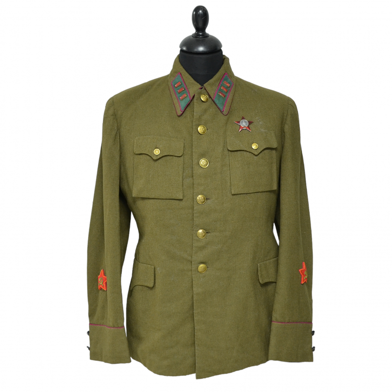 The jacket of the regimental commissar of the NKVD border troops of the sample of 1935