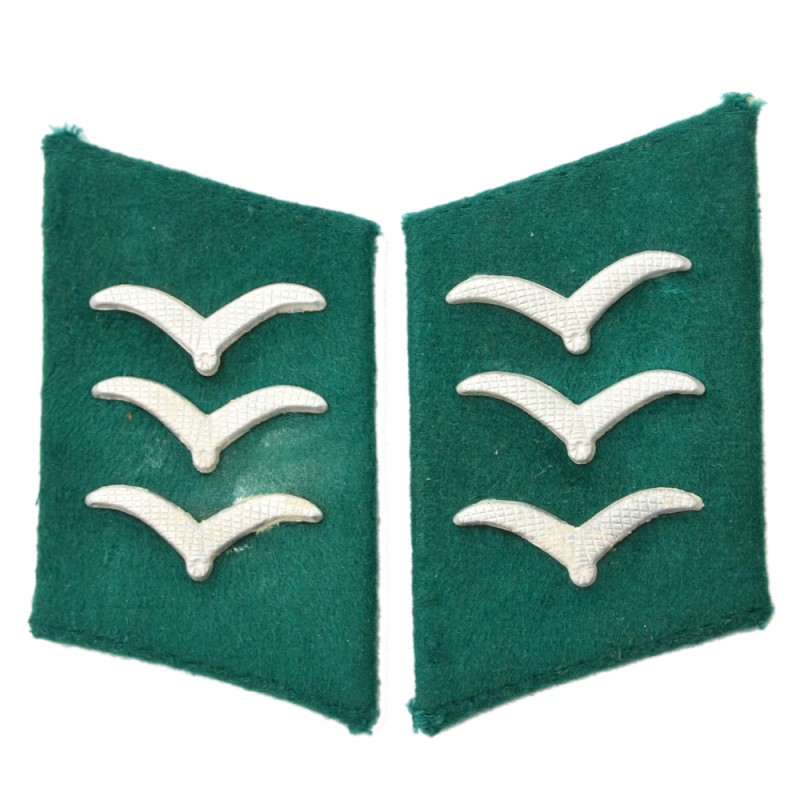 Buttonholes of an ordinary chief corporal of the Luftwaffe Air Field Division