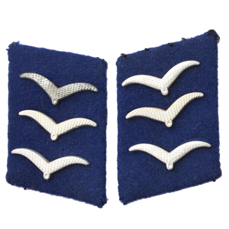 Buttonholes of the chief corporal of the Luftwaffe medical Service