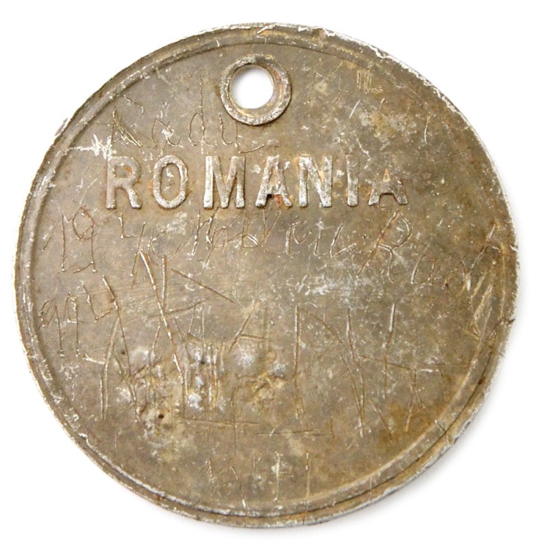 Personal badge (LOZ) of a serviceman of the Romanian army