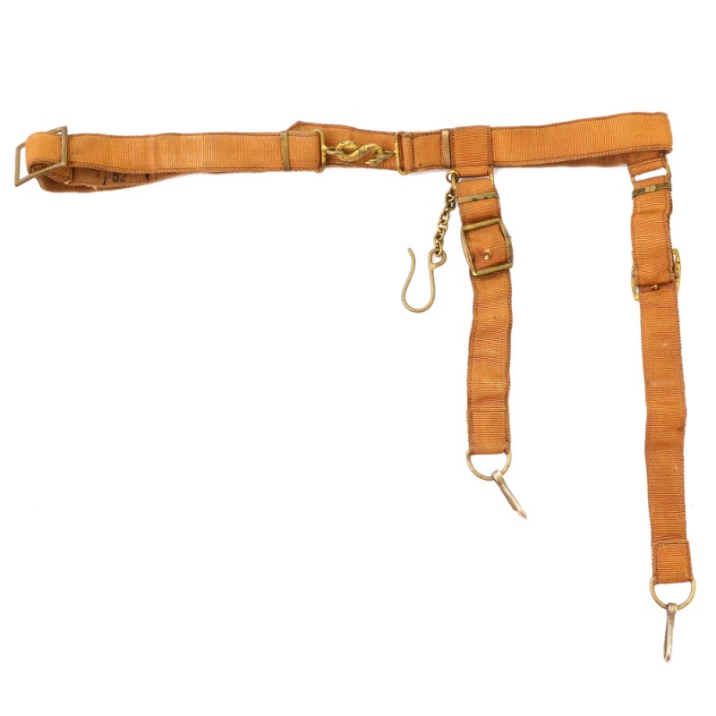 Belt with pass straps of suspension to the Soviet Air Force dirk of the 1949 model