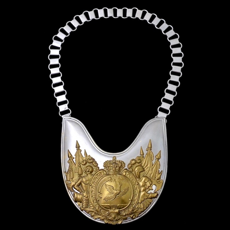 Gorget of a non-commissioned officer of the Life Cuirassier Regiment of the Great Kurfust (Silesian) No. 1