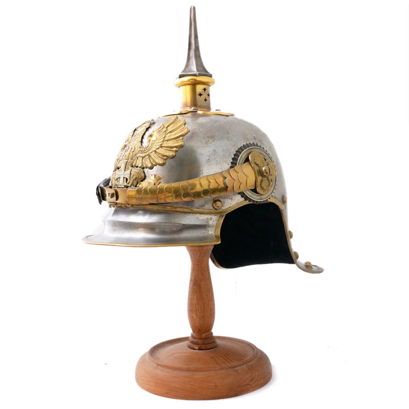 Prussian officer's helmet of cuirassier reserve regiments of the sample of 1867