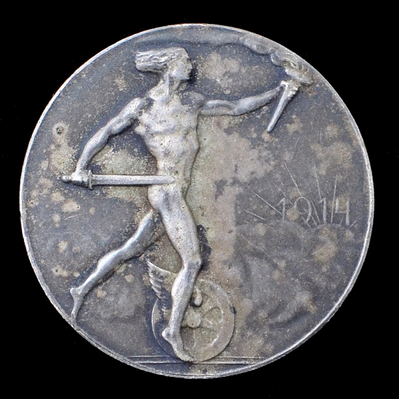 Medal for employees of shelters of the Imperial Railways on a hairpin, 1916