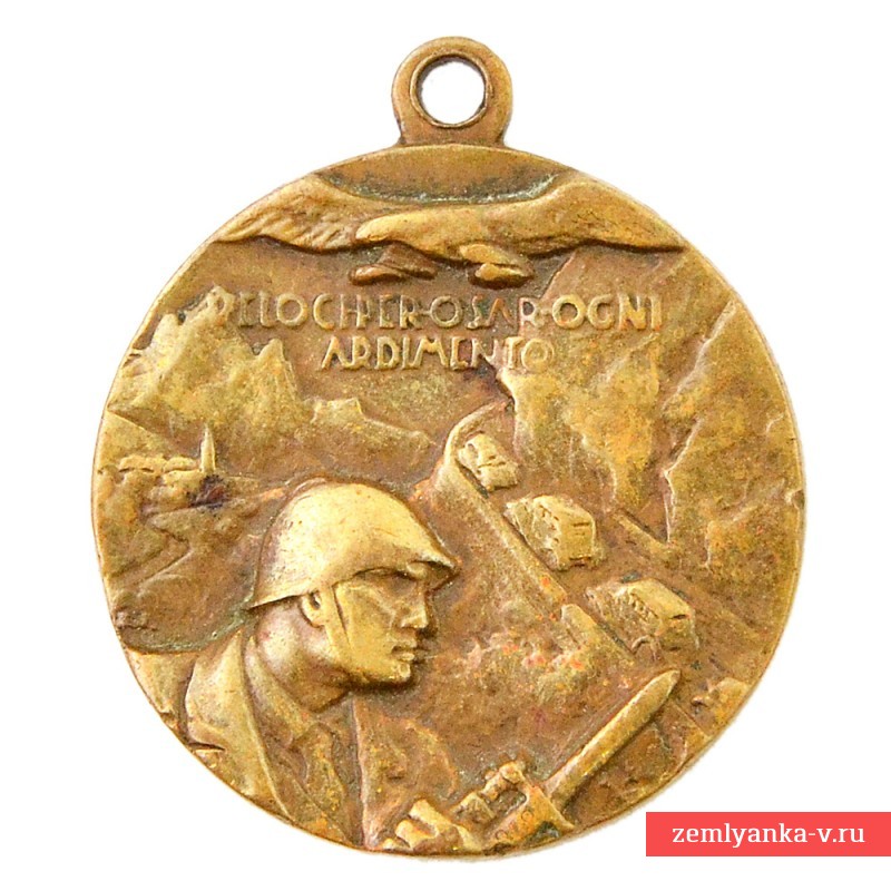 Italian Soldier's Medal of the 115th Motorized Regiment "Treviso"