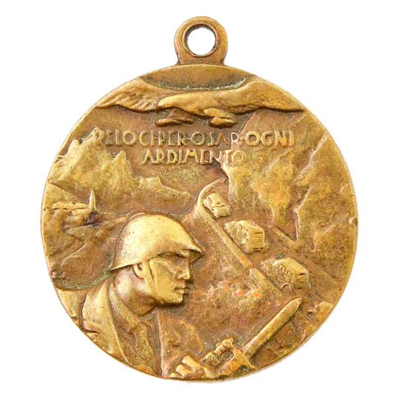Italian Soldier's Medal of the 115th Motorized Regiment "Treviso"