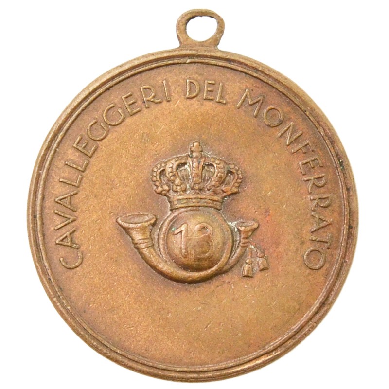 Italian Soldier's Medal of the 13th Cavalry Regiment "Monferrato"