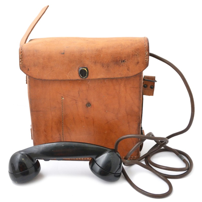 Field telephone E-E-8A, 1942, lend-lease
