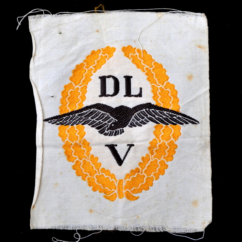 Patch on the DLV sports jersey