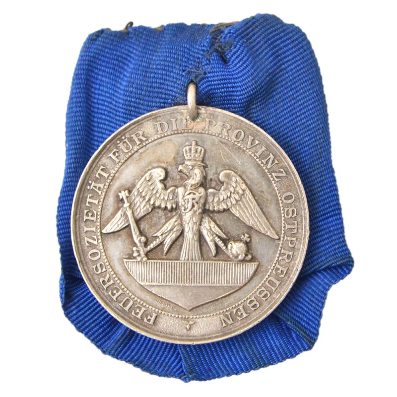 Medal for 25 years of service in the Fire Insurance Union of East Prussia