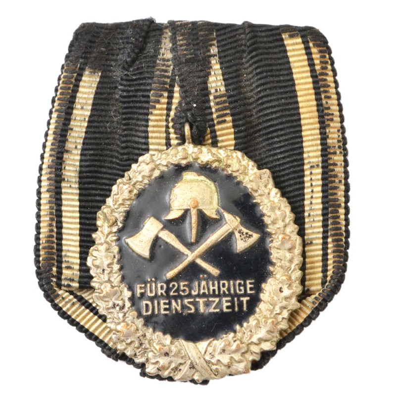 Prussian Medal for 25 years of service in the fire department, type 2