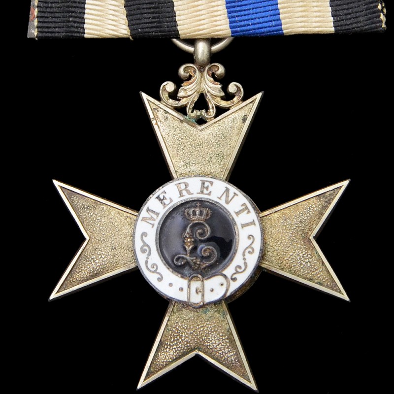 Military Merit Cross of the 2nd class on a ribbon for officials, Bavaria