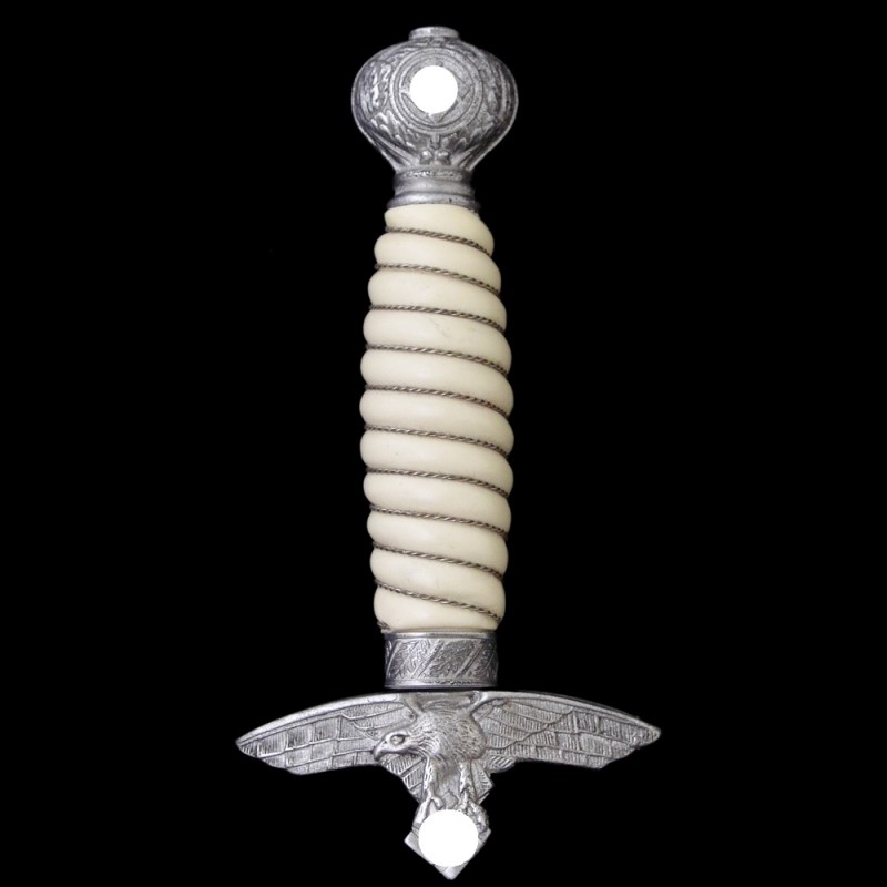 A copy of the hilt for the Luftwaffe dirk of the 1937 model, aluminum