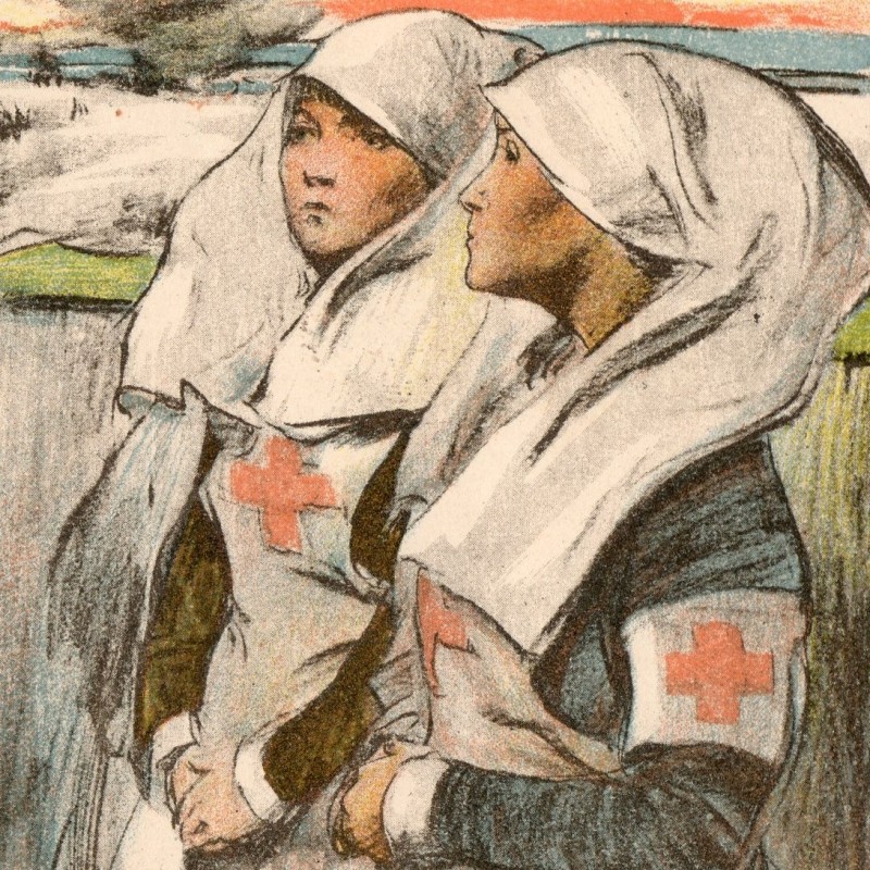 Postcard "Sisters of Mercy"