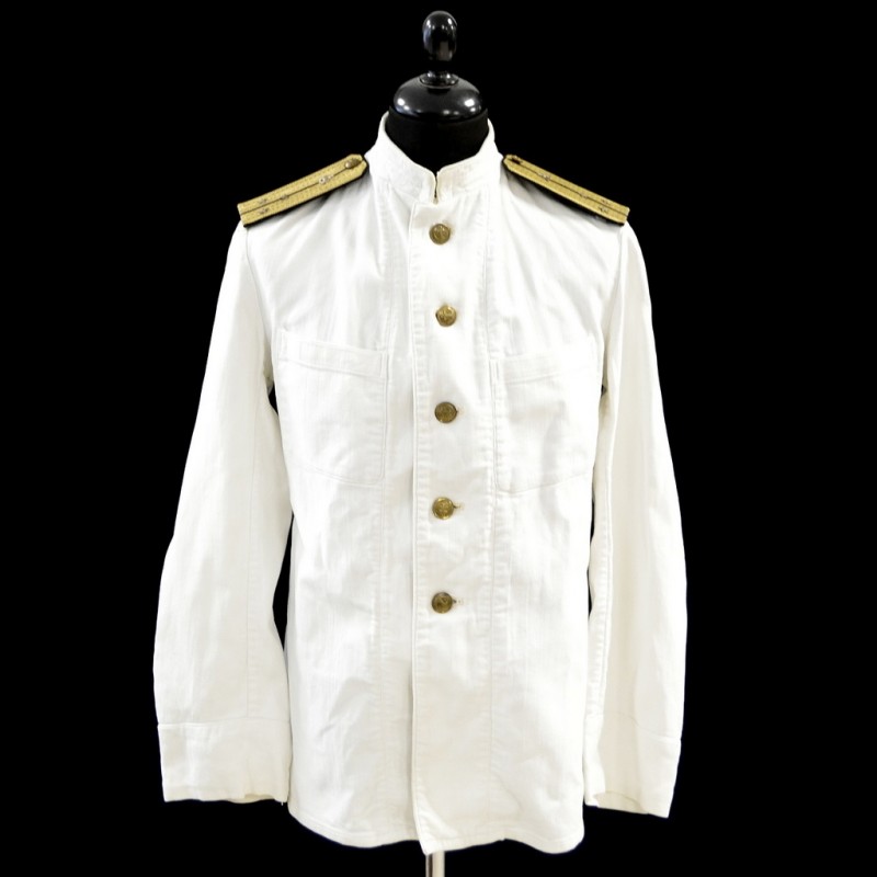 Summer jacket of a senior lieutenant - mechanic of the USSR Navy sample 1934